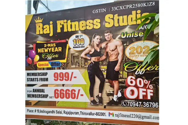Raj Fitness Studio...